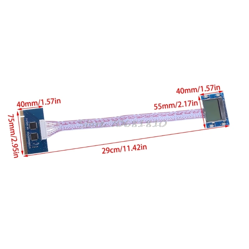 Анализатор материнской Платы PCI диагностический тест er Post Тестовая карта для настольного ПК ноутбука ZQ высокое качество