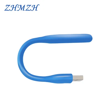 5V LED Night Light 360 Degree Rotation Portable USB Mini Reading Lamp 1.2W 6 LED Book Lights Energy Saving Lamp Camping Lantern 2