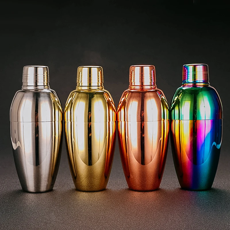 

Free Shipping 500ml 3Pieces Vintage Cocktail Shaker Bar Tools