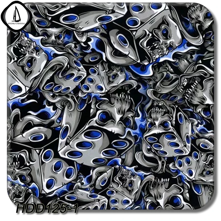 

Water Transfer Printing Film Hydrographics Liquid Image HDD1251 Hydro Dipping 0.5M Width 10M Length New Arrival Pattern