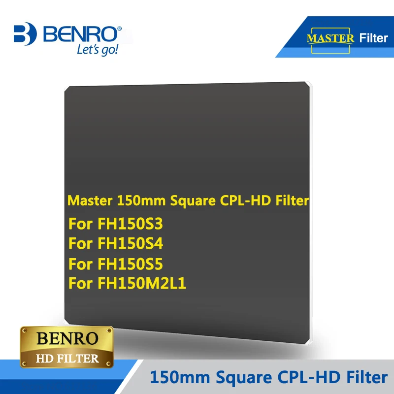 BENRO квадратный CPL фильтр Master HD ULCA WMC для 100 150 170 мм держатель фильтра многослойный