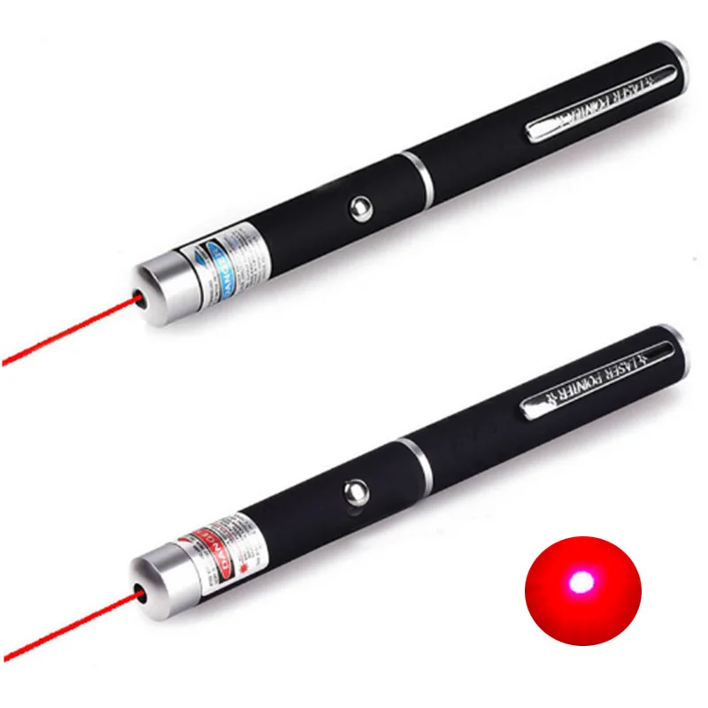 10 قطعة/الوحدة قلم ليزر فير البسيطة مؤشر الليزر الأحمر Puntero Laserpointer الأحمر مقدم Laserpen PPT قوية 532nm