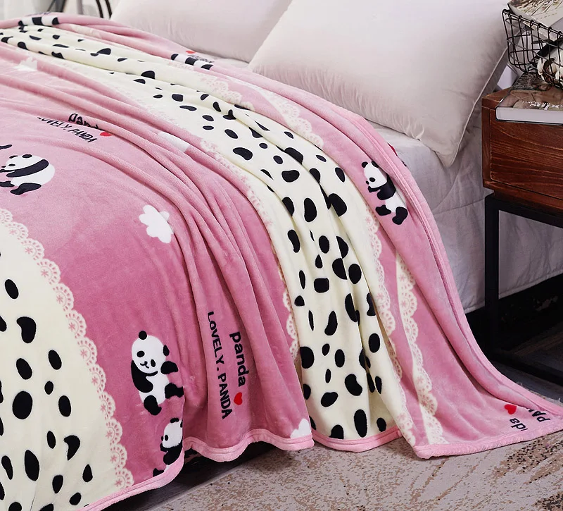 Супер мягкое фланелевое одеяло для кровати с рисунком, зимнее покрывало для дивана, покрывало для кровати, покрывало из кораллового флиса, теплое одеяло для пары s