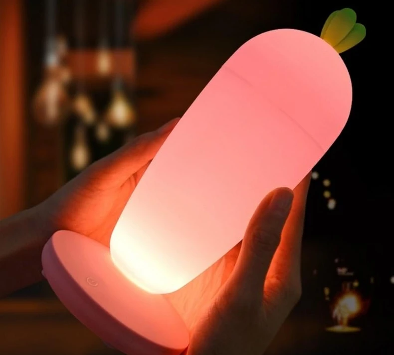 

Protection Eyes Night Lights Bedside table lamp ABS usb Charging led Nightlight Gift