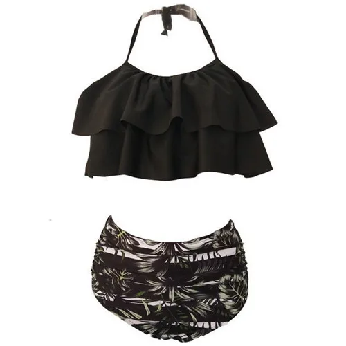 KANCOOLD одежда печать Купальники Для женщин Одна деталь облегающее боди, Бразильская пляжная одежда, летний купальник для девочек, 1 шт., одежда - Цвет: Black