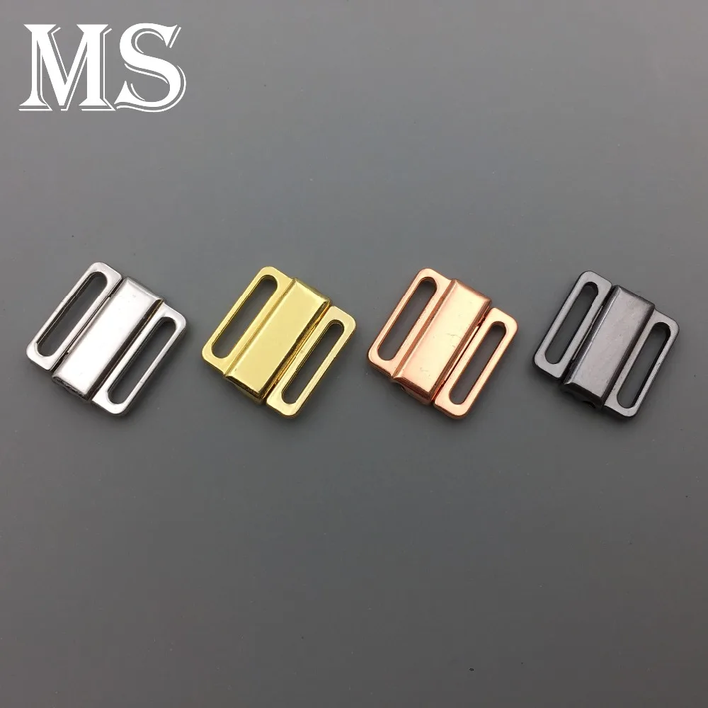 Free Shipping 100sets Bra Clip Swimwear Clickers bra metal front