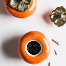 MDZF SWEETHOME портативный мини чайный Caddy чайная коробка хурма Герметичные банки пуэр Подарочная банка