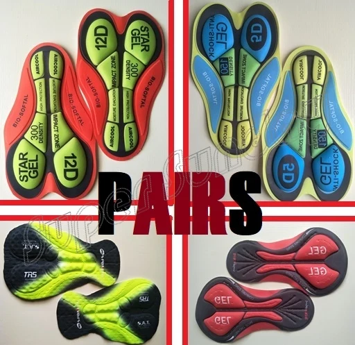 

Cycling Cushion Shorts 5D Pads Bike Sportwear Riding Seat Cushion Bike Race Underwear 12D Gel Pad Free Shipping PPAD1