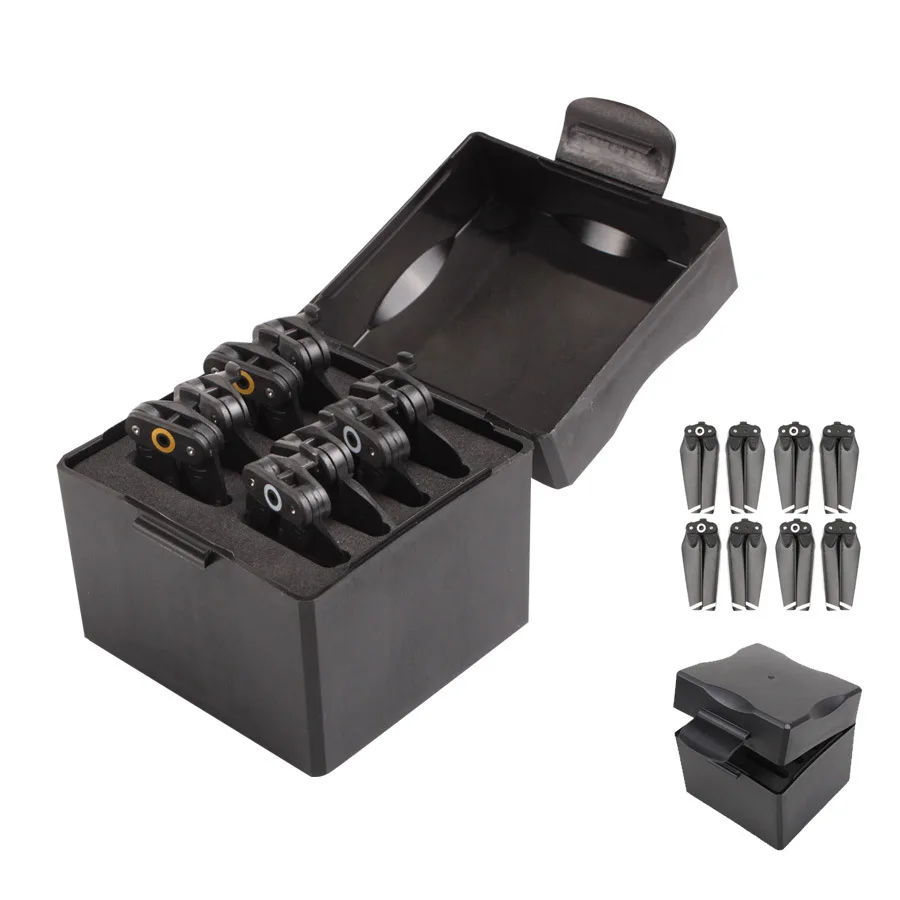 

DJI Spark 4730 Foldable Props Spark Propeller Quick-release Blades + Storage Box Protection Case for DJI Spark Drone