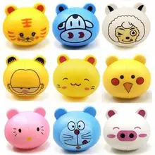 Экологичный милый мультфильм животных на присоске держатель для зубных щеток ванная комната набор сантехнические аксессуары