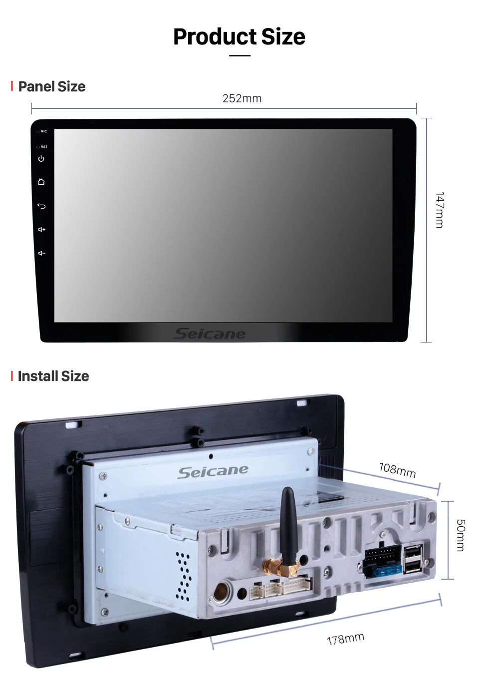 Sale Seicane GPS Navigation Stereo 1Din Android 8.0/8.1 10 inch Universal Car Radio Touchscreen Head Unit Multimedia Player 4G WIFI 21 Sale Seicane GPS Navigation Stereo 1Din Android 8.0/8.1 10 inch Universal Car Radio Touchscreen Head Unit Multimedia Player 4G WIFI 21