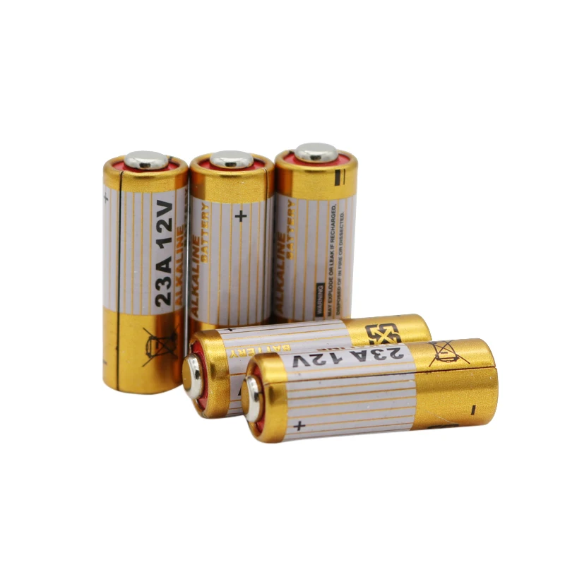 Alkaline Battery Disposable Battery 2pcs 23A 12V Dry Battery L1028 A23 A-23 RV08 MN21 Alkaline Electronic Battery Doorbell Car Alarm Walkman Car Remote Control