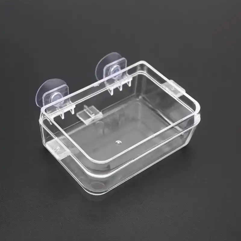 Anti Escape Food Bowl Worm Live Fodder Container For Pet Lizard