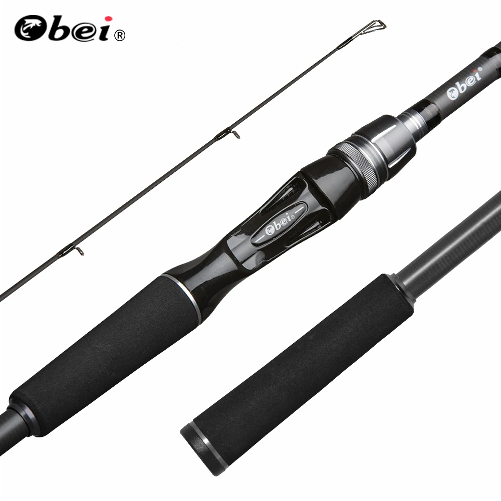 Günstige OBEI spinning rod casting stange künstliche köder angelrute boot 1,98 m 2,28 m 2,58 m locken gewicht 7g 55g canne eine peche