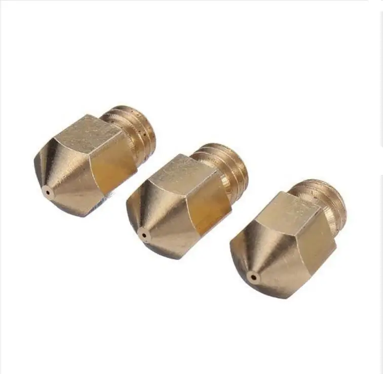 KuaiJieWei 3D printer 0.2mm 0.3mm 0.35mm 0.4mm 0.5mm 3D Printer Extruder Brass Nozzle Sprinkler Head