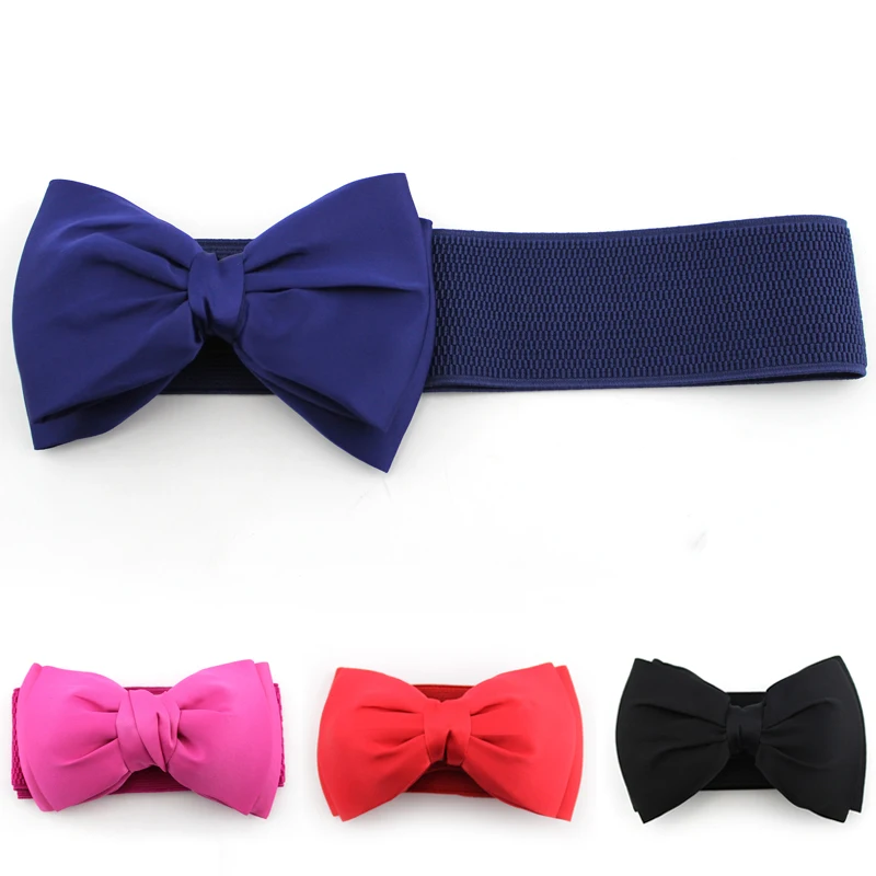 BFDADI Cummerbund 2018 самые модные женские конфетные ремни с бантом универсальные широкие