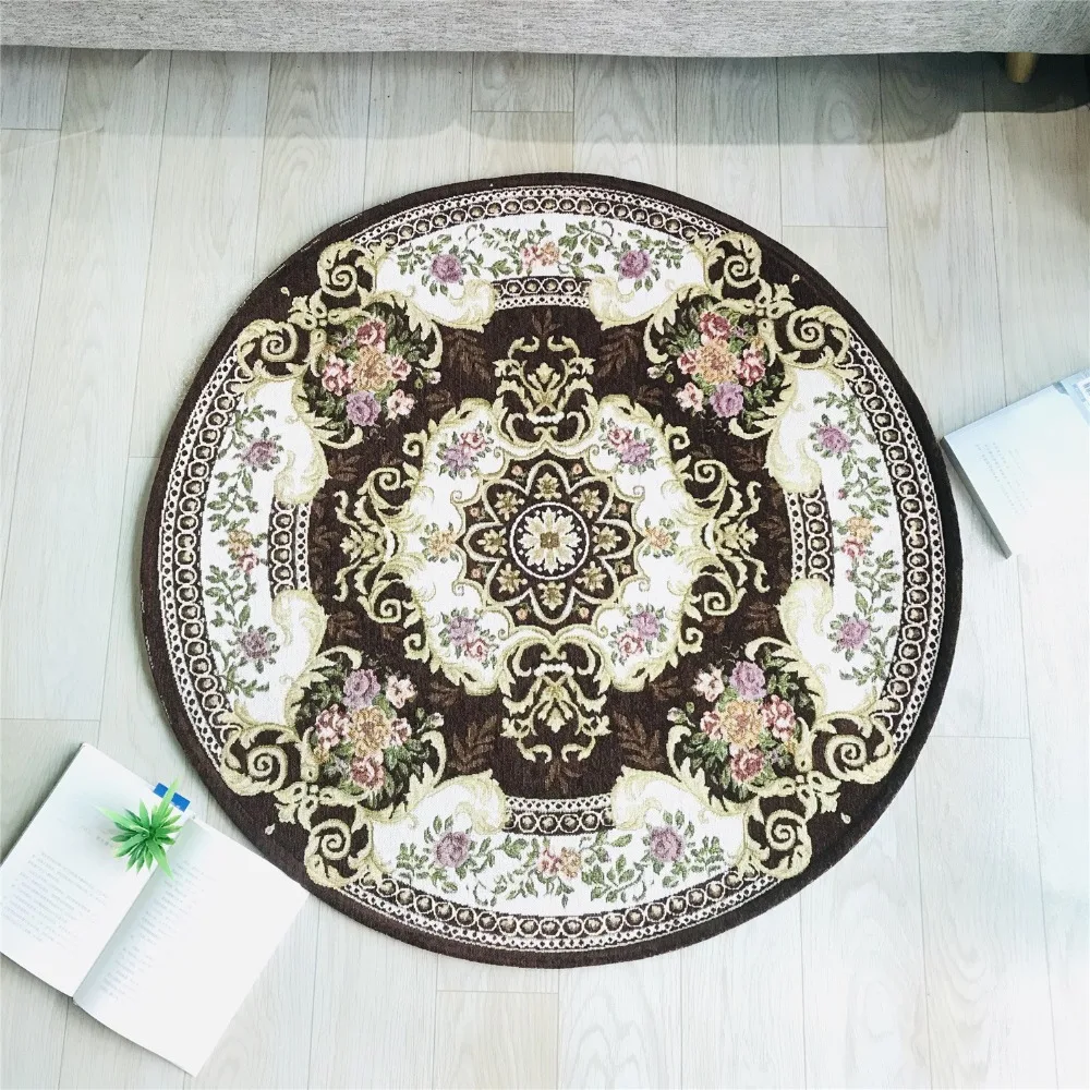 Round Carpet Bedroom Entrance Doormat Computer Chair Round Rug Classic Design Rugs And Carpets For Home Living Room Kids Mat Round Carpet Bedroom Entrance Doormat Computer Chair Round Rug Classic Design Rugs And Carpets For Home Living Room Kids Mat