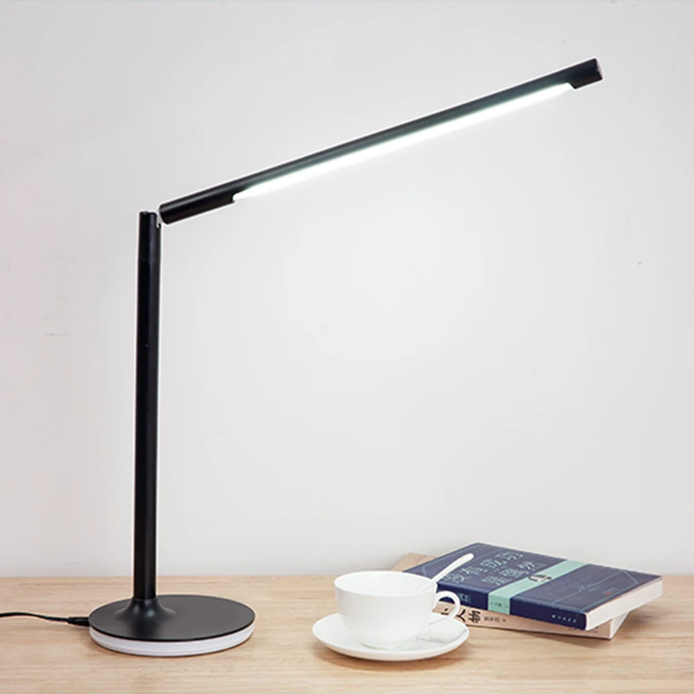 Removable LED Desk Lamp Flexible Office Read Table light USB Built in