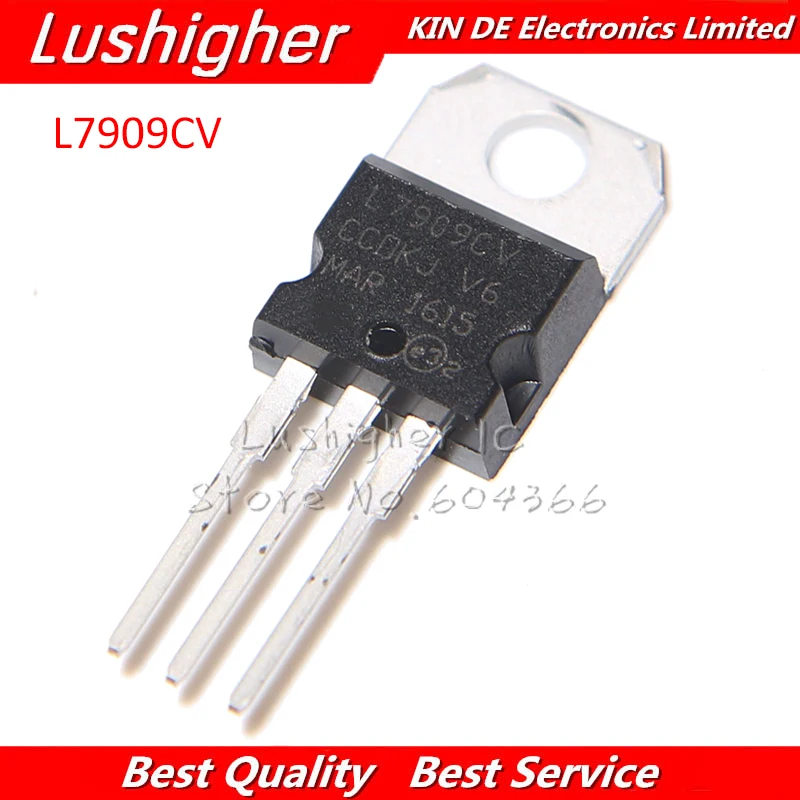 

10pcs L7909CV TO220 L7909 TO220 7909 LM7909 MC7909new original free shipping
