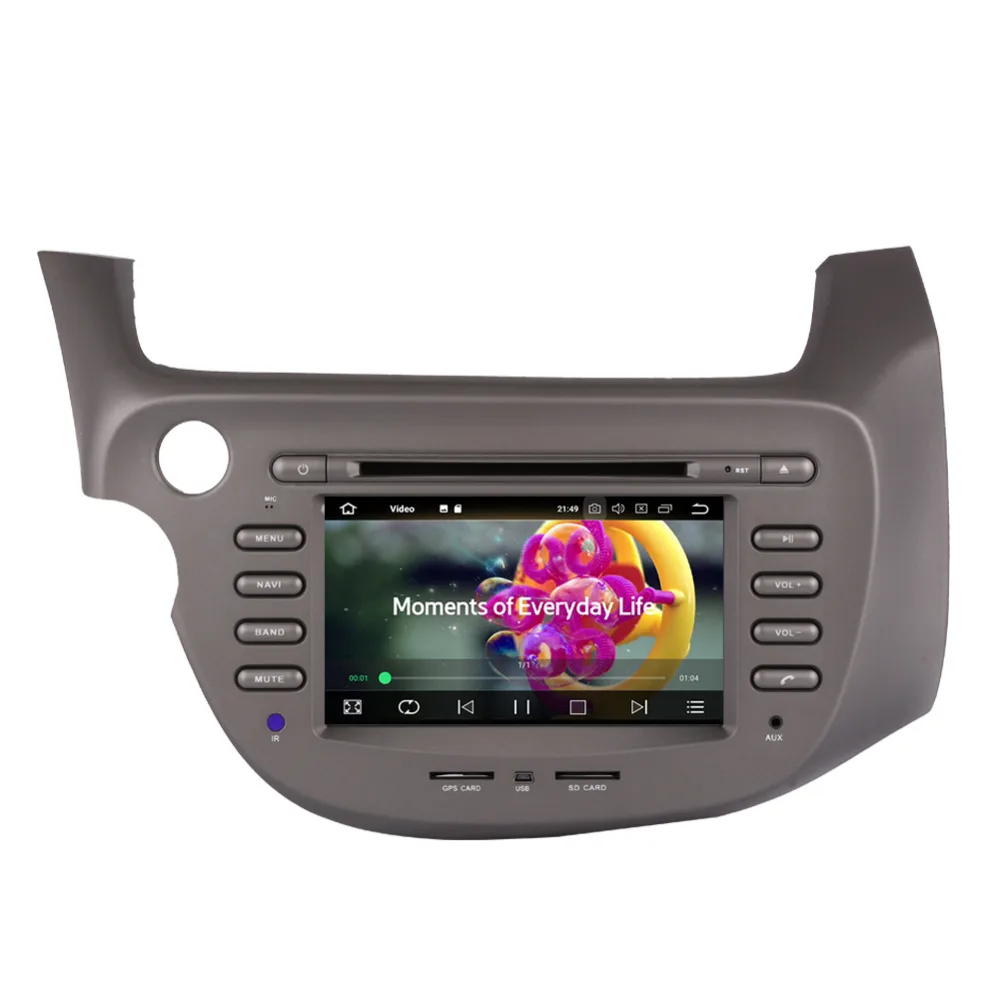 2 Din Android 7 1/8 0 Octa Core 4 Гб + 32 ГБ Автомобильный ПК GPS головное устройство для Honda Fit/Jazz