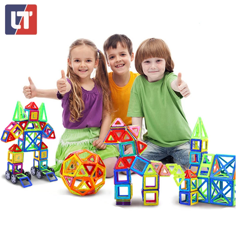 78 шт. 3D дизайнерские магнитные строительные блоки строительство большой размер набор детские развивающие игрушки для Chldrens Babys подарок