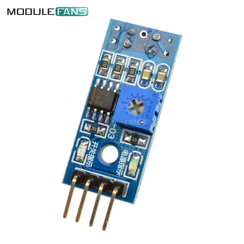 

TCRT5000 Infrared Reflective IR Photoelectric Board Module Switch Barrier Line Track Sensor Module For Arduino Smart Car 3.3V-5V