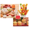 Creative DIY Plastic Presse Fruit Cutter Slicer Veggie Food Decorator Kitchen Gadgets Accessories Tools ► Photo 2/2