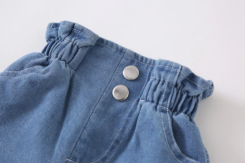 Curtas para o Bebê Verão Nova Chegada Estilo Coreano Algodão Cor Pura Cintura Alta All-match Moda Quente Calças Doce Bonito Meninas 2020 23 High Quality Mamãe e Bebê