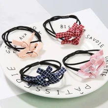 20 шт./лот простой каваи смешанные Цвет bueatiful три лук эластичной лентой Стайлинг Аксессуары подарок приз