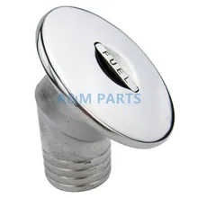 Лодка топливная палуба наполнитель Лифт правый 1-1/" 38 мм нержавеющая сталь морской угловой заполнения