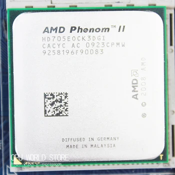 

AMD Phenom II X3 705E CPU Processor Triple-CORE (2.5Ghz/ 6M /65W / 2000GHz) Socket am3 am2+ 938 pin sell 700e