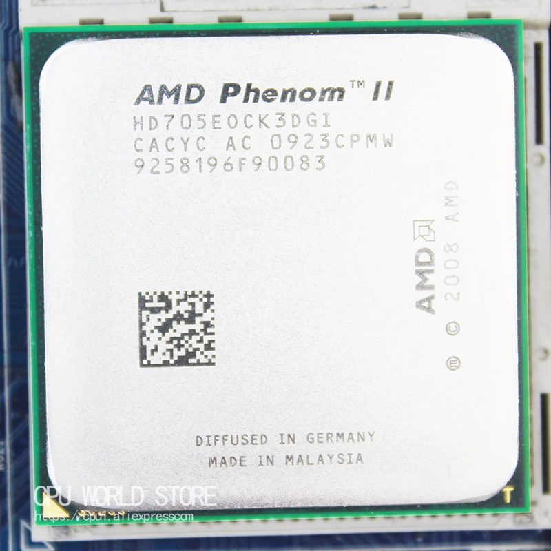 Amd معالج phenom ii x3 705E ثلاثية النوى (2.5 جيجا هرتز/6 متر/65 واط/2000 جيجا هرتز) المقبس am3 am2 + 938 دبوس بيع 700e Amd معالج phenom ii x3 705E ثلاثية النوى (2.5 جيجا هرتز/6 متر/65 واط/2000 جيجا هرتز) المقبس am3 am2 + 938 دبوس بيع 700e