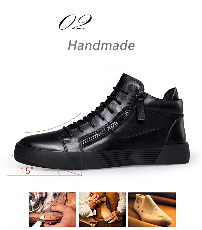 Мужская обувь в стиле ретро г. Повседневная обувь из натуральной кожи мужская обувь черного цвета на шнуровке, ботильоны теплые зимние ботинки, обувь