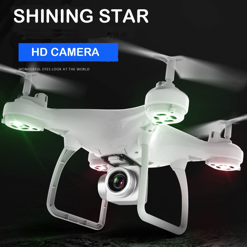 Лучшая цена HD камера 2,4G Wi-Fi FPV дрона с дистанционным управлением 4-осевая машина удержания высоты воздушный Квадрокоптер для фотографий RC Дрон вертолет летающая игрушка
