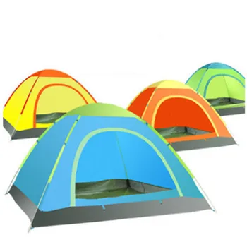 

2-3 Person pop up tents outdoor camping Portable beach tent automatic speed open tourist Waterproof Ultralight Tent