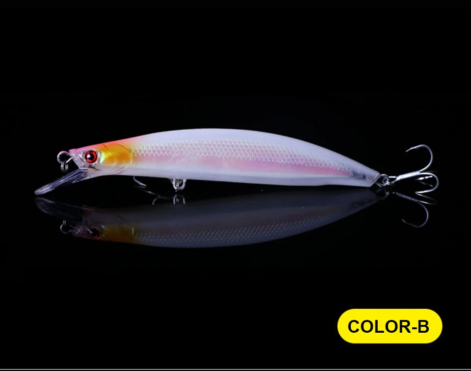 WALK FISH 1 шт. 14 см 22 г Гольян рыболовная приманка Лазерная жесткая искусственная приманка 3D Глаза рыболовные воблеры кренкбейт гольян 0,5-2 м