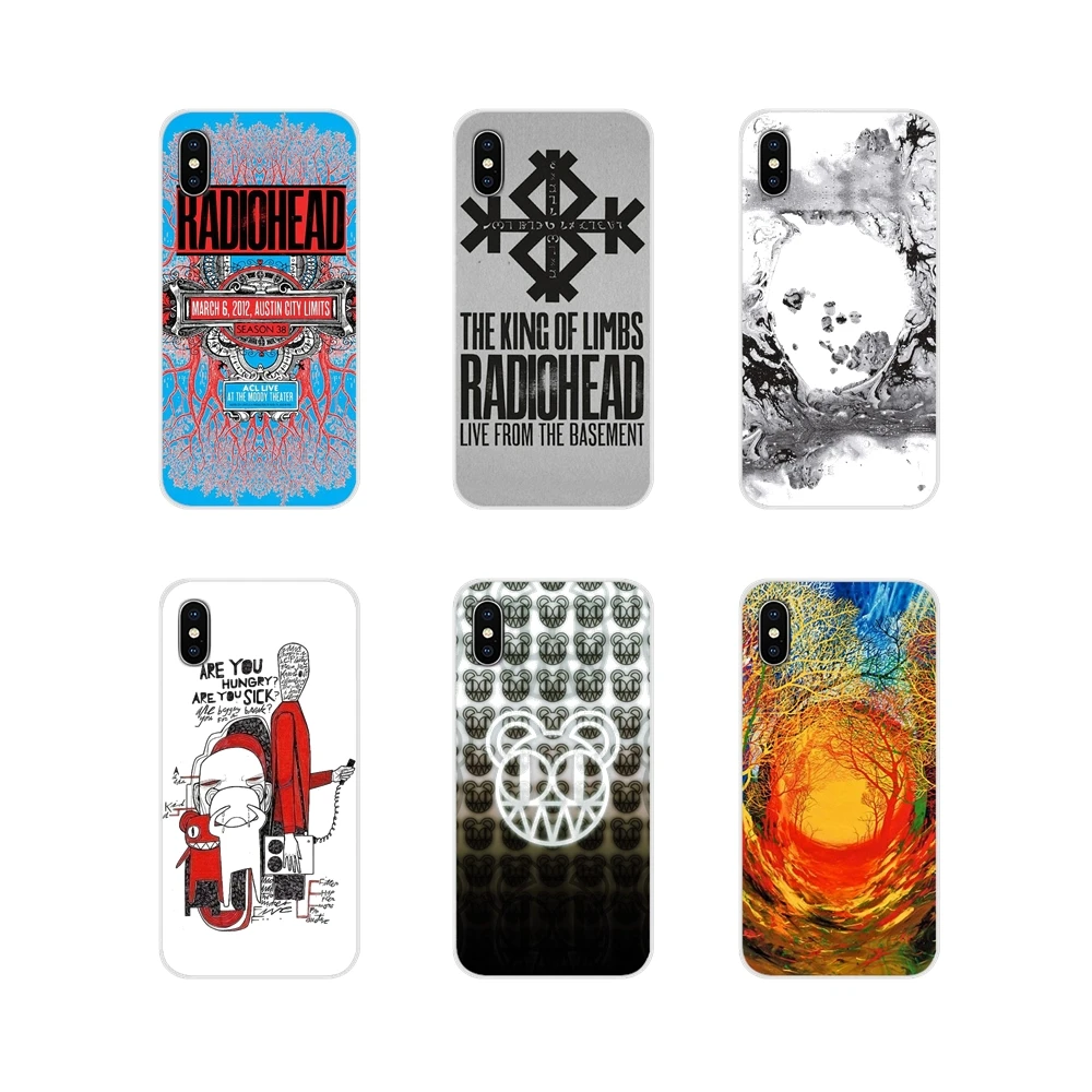 Radiohead Соединенное Королевство ЮК для Apple iPhone X XR XS MAX 4 4S 5 5S 5C SE 6 6S 7 8 Plus ipod прозрачных