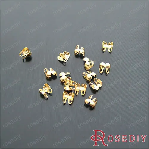 

Wholesale Gold color Copper Covered Clasps for 2-2.4mm Beads Chains making Diy Jewelry Findings 10g Roughly 140 pieces(JM5064)