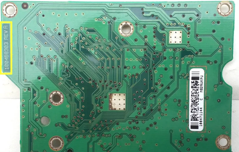 1 шт. Оригинал Бесплатная доставка 100% тест HDD печатная плата 100468303/100468303 REV