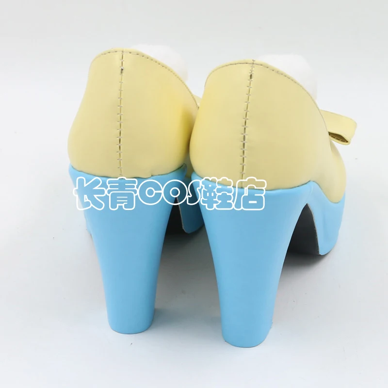 Аниме! Vocaloid Hatsune Miku Rabbit симпатичный костюм обувь для костюмированной вечеринки модельные туфли из искусственной кожи на высоком каблуке Новинка года