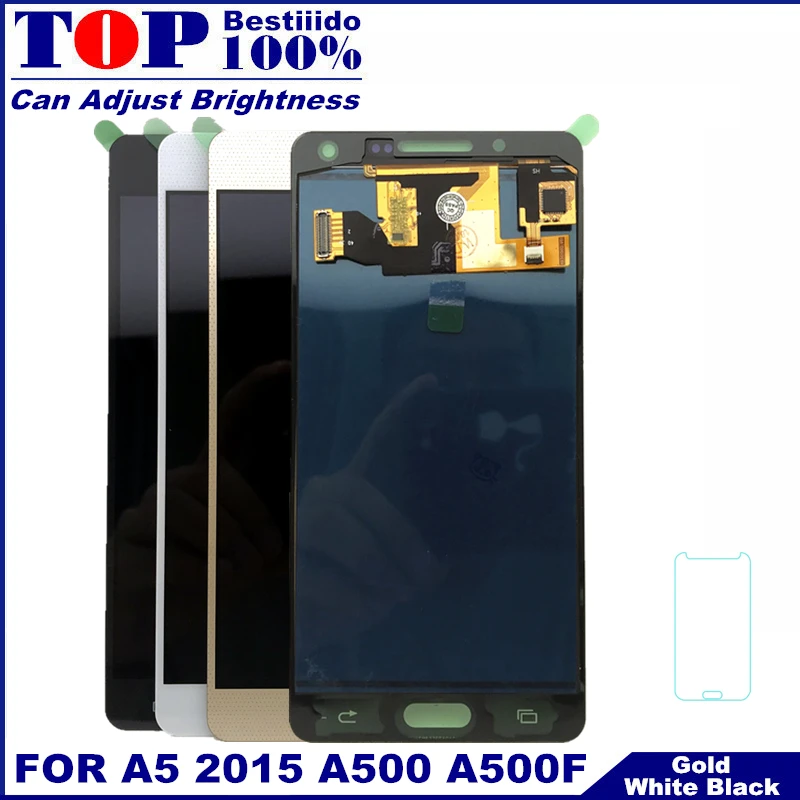 

A5 2015 Tested Working LCD For Samsung Galaxy A5 2015 A500 A500F A500H LCD Display Touch Screen Digitizer Assembly Replacement