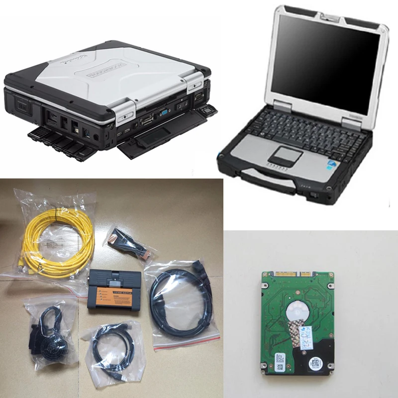 

for bmw icom a2 b c with laptop cf30 icom A2 software V2019.03 500gb hdd ista expert mode diagnostic tool for bmw cars ready use