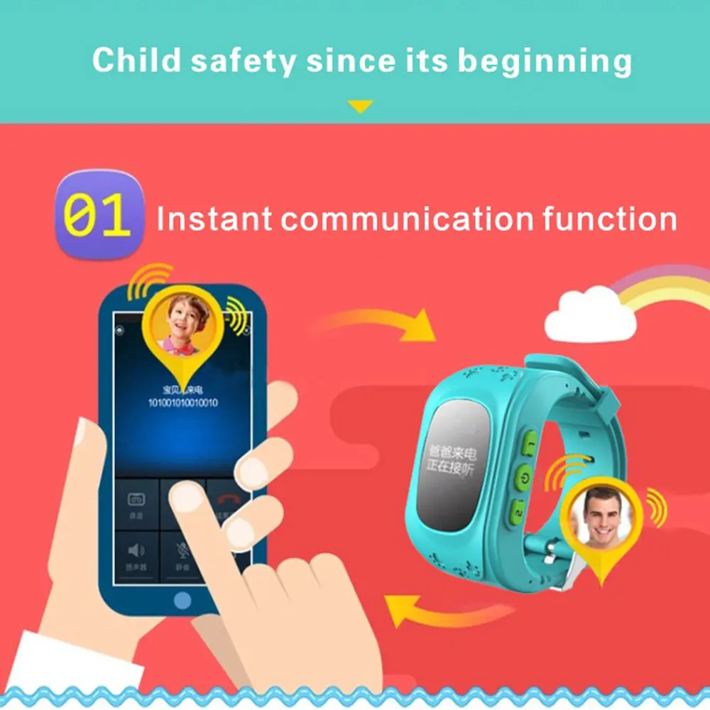 Продажа COXANG Q50 смарт часы для малышей, детей, с font b gps b font трекером, локатор, SOS телефонная книга, Sim циферблат, часы для звонков, часы, телефон, умные часы