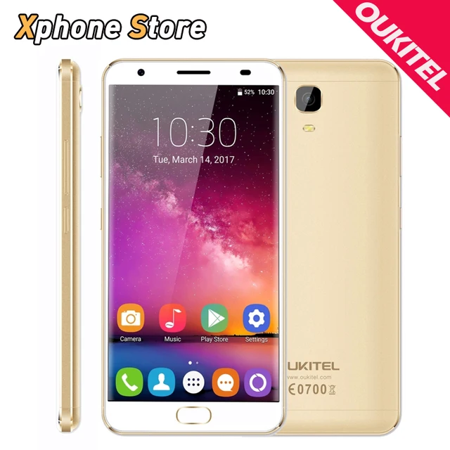 Original OUKITEL K6000 Plus 4G Mobile Phones Android 7.0 4GB RAM 64GB ROM 1080P 16.0MP Camera 5.5 inch Dual SIM Cell Phones