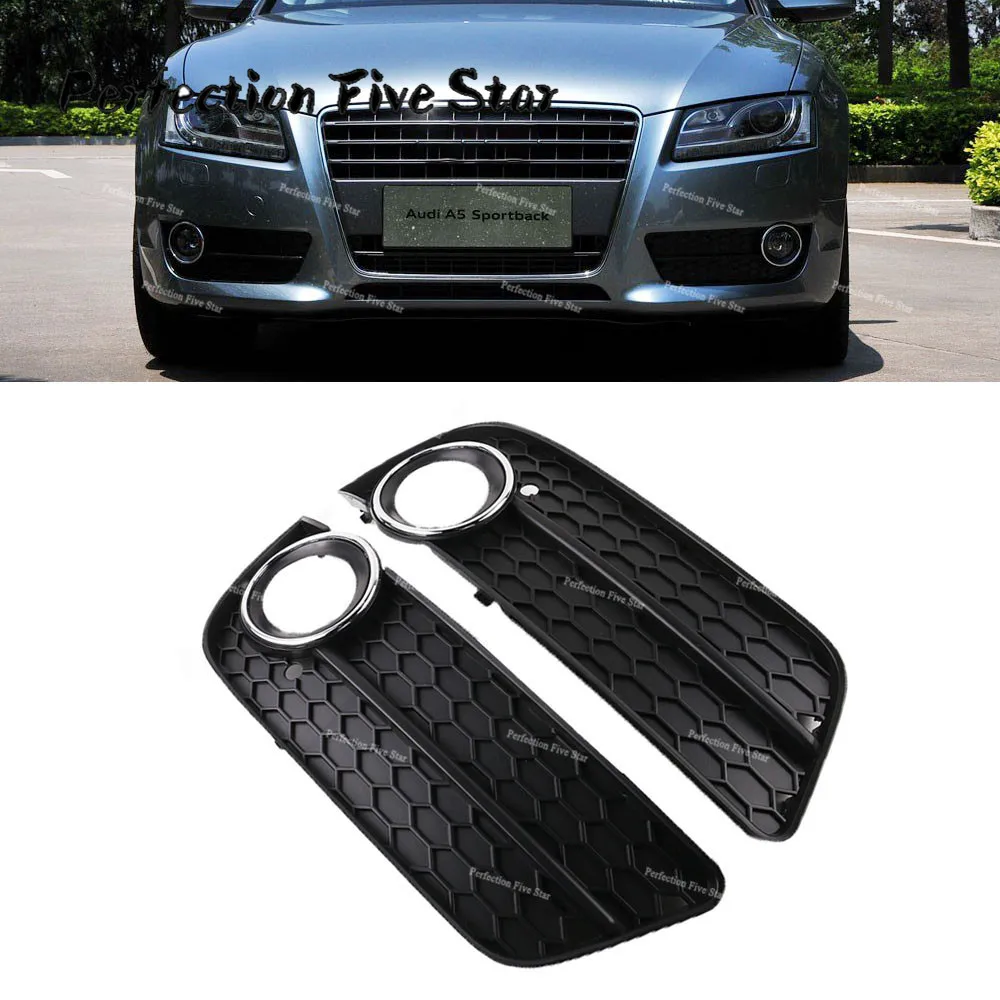 8T0807681 8T0807682 для Audi A5 Coupe CabrI 2008 2009 2010 2011 пара передний левый и правый бампер решетка