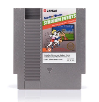 

Stadium Events 8 Bit Game Card for 72 Pins Game Consoles