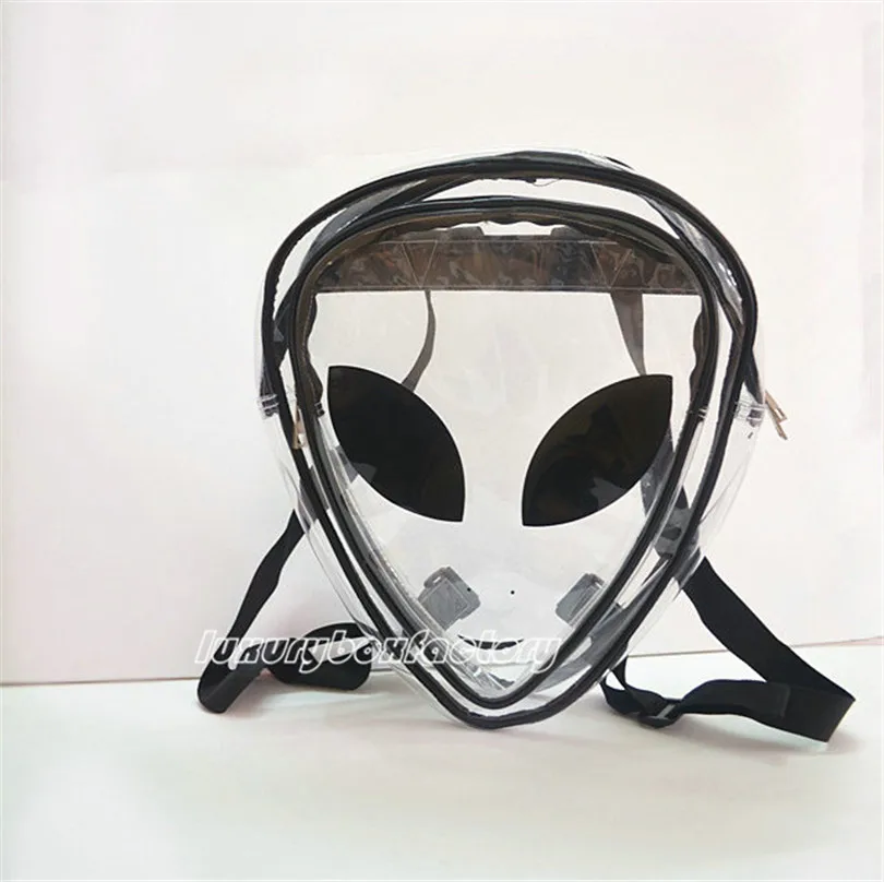 clear plastic bookbag