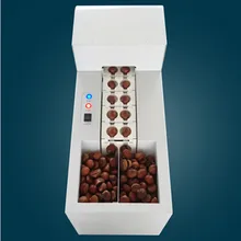 Новое поколение Полностью Автоматическое каштан резки, двойной цепи каштан рот открытия машины, орехи резьбонарезной станок