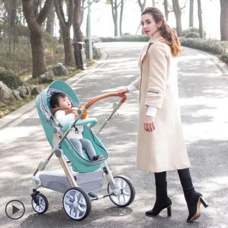 Flash Deal 2019 baby stroller can sit lying lightweight folding two-way shock baby high landscape 0-4-year-old stroller 4 Flash Deal 2019 baby stroller can sit lying lightweight folding two-way shock baby high landscape 0-4-year-old stroller 4