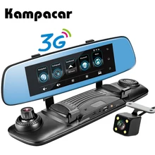 Kampacar Wifi Car 3G Android Smart Rearview Mirror Navigator 7.8″ DVRs Car Camera GPS Navigation Video Recorder Dash Cam Car Dvr